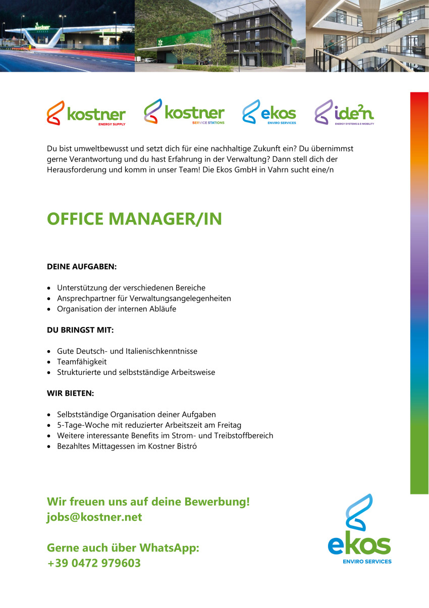 Office Manager/in