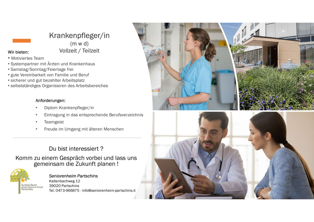 Krankenpfleger/in (m w d)