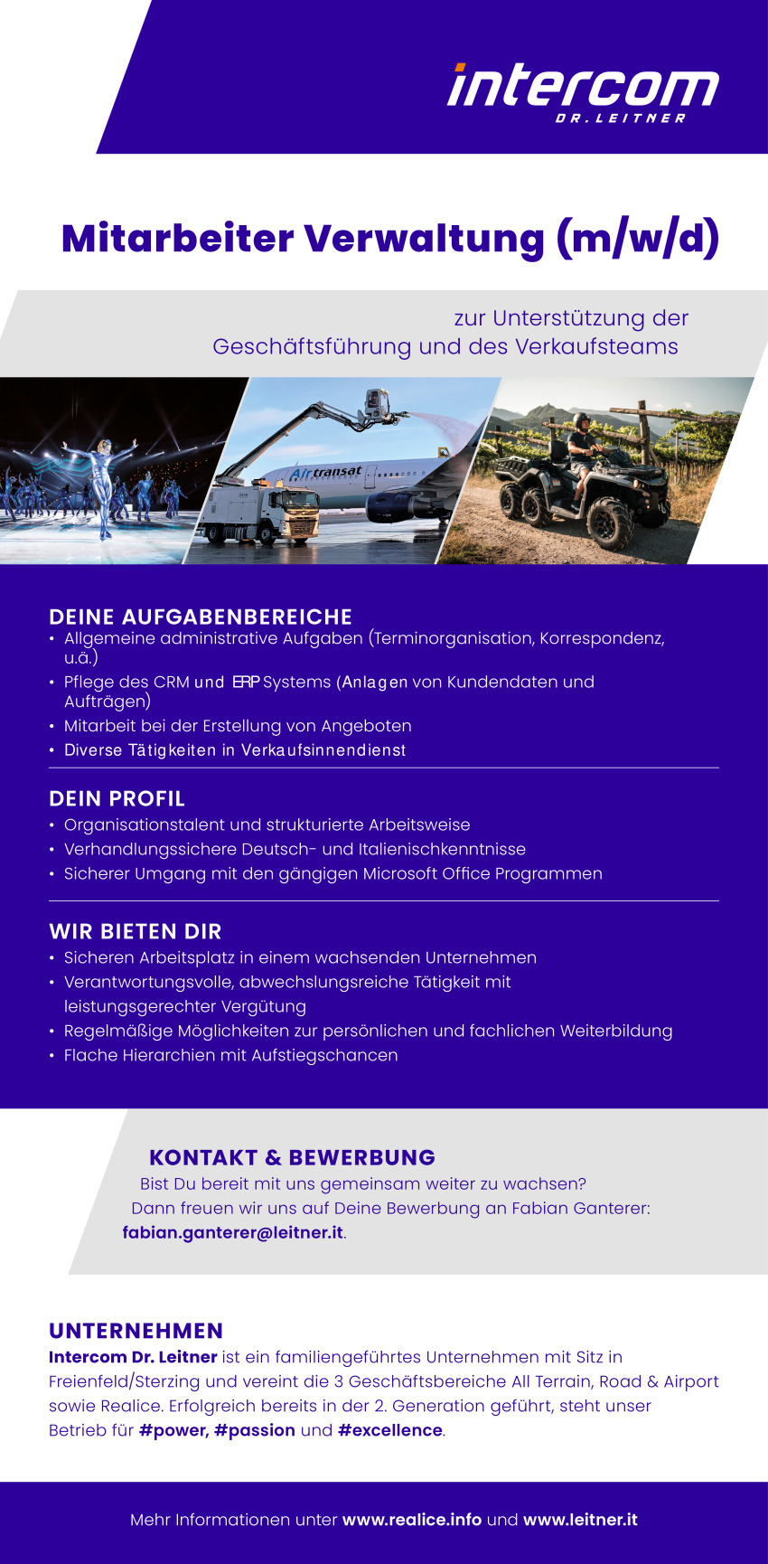 Mitarbeiter Verwaltung (m/w/d)