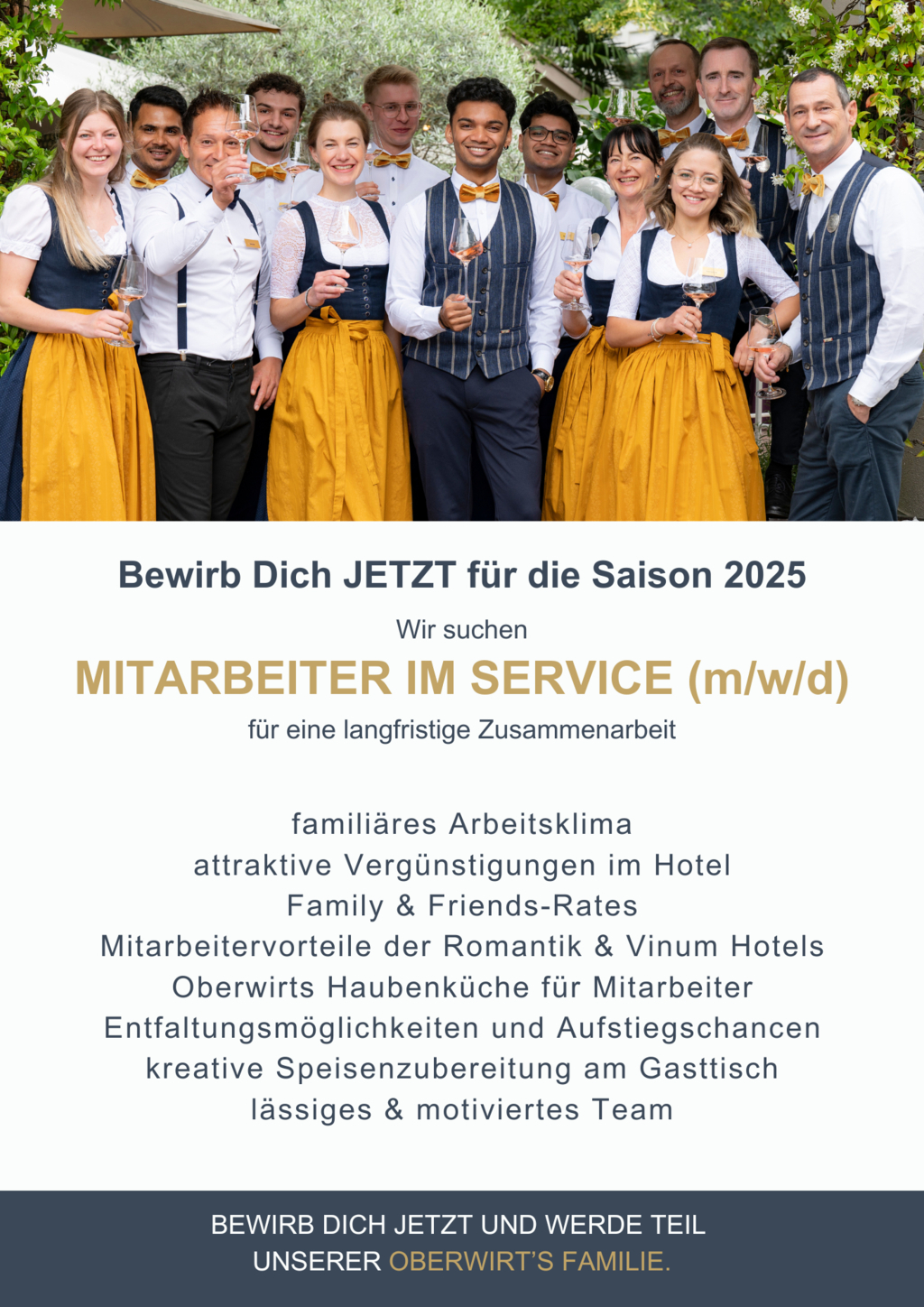 Service Mitarbeiter (m/w/d)