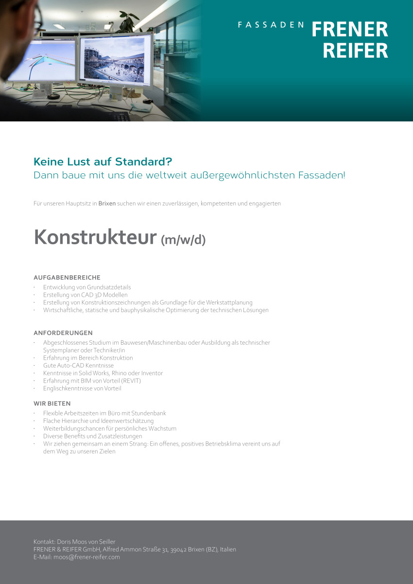 Konstrukteur (m/w/d)