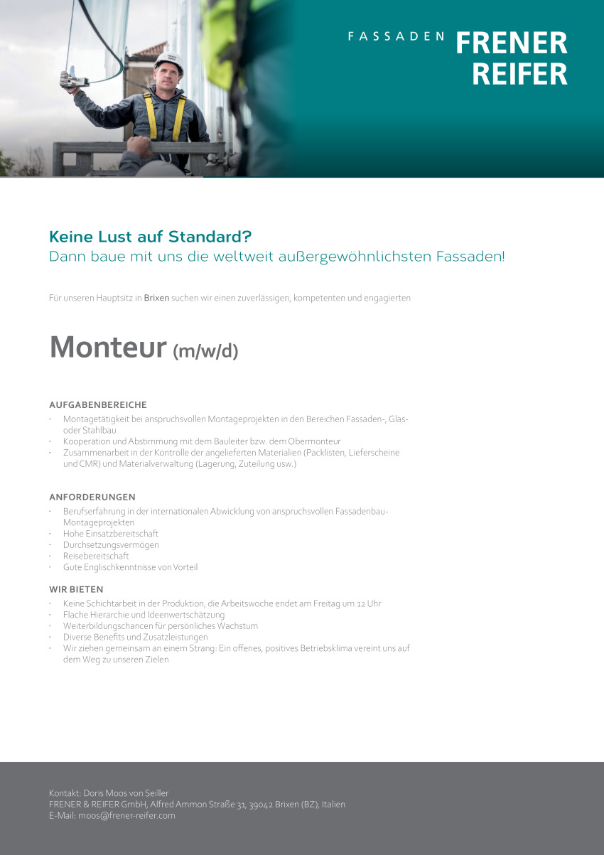 Monteur (m/w)