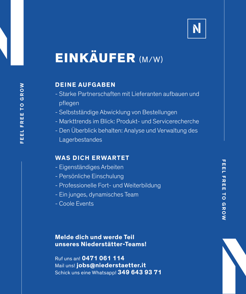 Einkäufer (m/w/d)