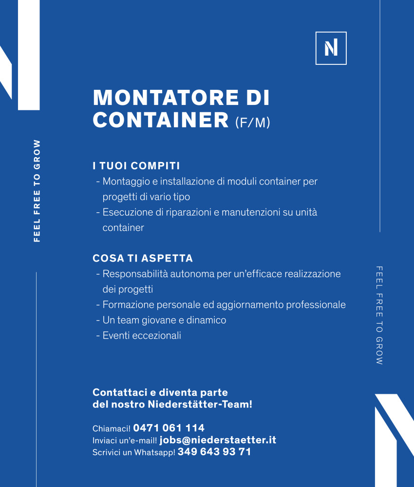 Montatore di container (m/f/d)