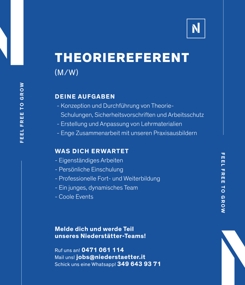 Theoriereferent (m/w/d)