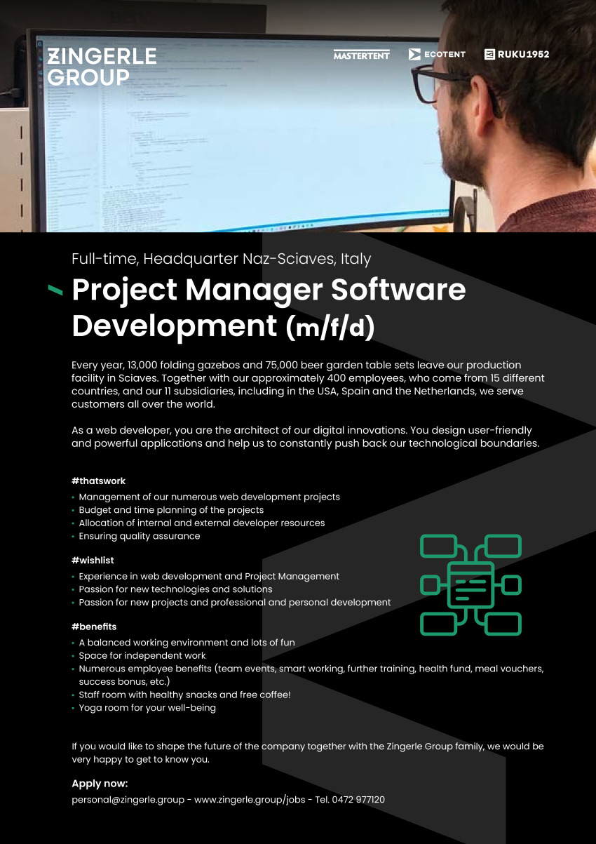 Project Manager Software Development (m/f/d)