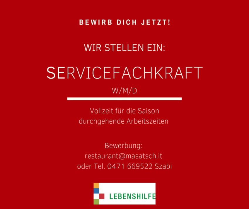 Servicemitarbeiter (m/w/d)